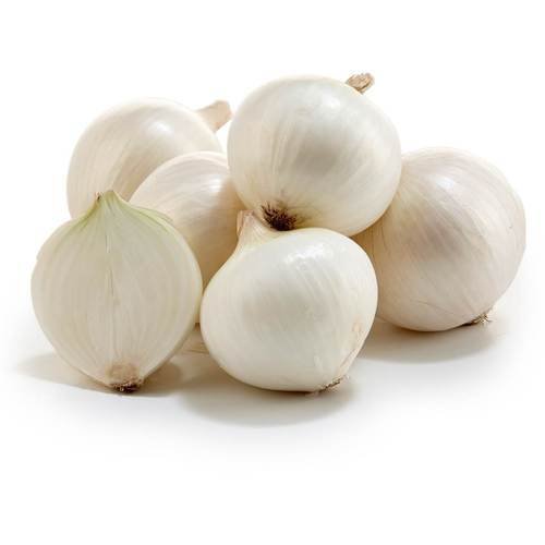 White Onion / Safed Pyaj Vegetable Plant Seeds | Best For Home Garden & Terrace